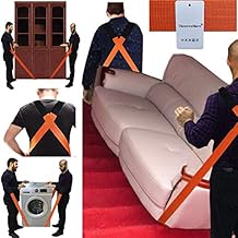 Thenewallhere Adjustable Shoulder Lifting,Carrying and Moving Straps for Furniture Appliances Etc.Best Weight Moving Lifting Carrying Straps for 2-Man/Women Movers Easily Secure to Lift Heavy Objects