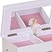 Mele & Co. Adalyn Ballerina Music Jewelry Box for Girls, Necklace and Earring Organizer, 9 x 4 x 9