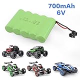 Gizmovine Remote Control Car Extra Rechargeable Battery 6V 700mAh for Rock Crawler Car