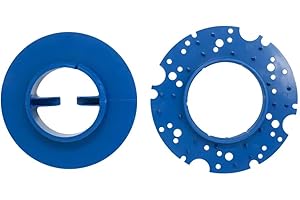 FOTN Commercial Riding Floor Scrubber Machine Universal Snap Center-Lok, Suitable for Tennant Floor Scrubbers, Tennant 32506 Pad Holder Replacement Parts, PVC Plastic Material (1pcs)