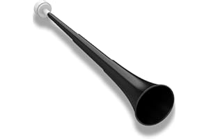 QIDOE Stadium Vuvuzelas Soccer Collapsible Blow Trumpet Noise Maker Loud Sound Handheld Sports Horn for Sports Events Graduation Games Party Supplies Favors Accessories