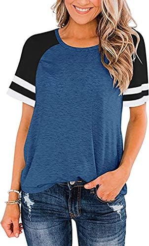 BTFBM Women Summer Short Sleeve Shirts 