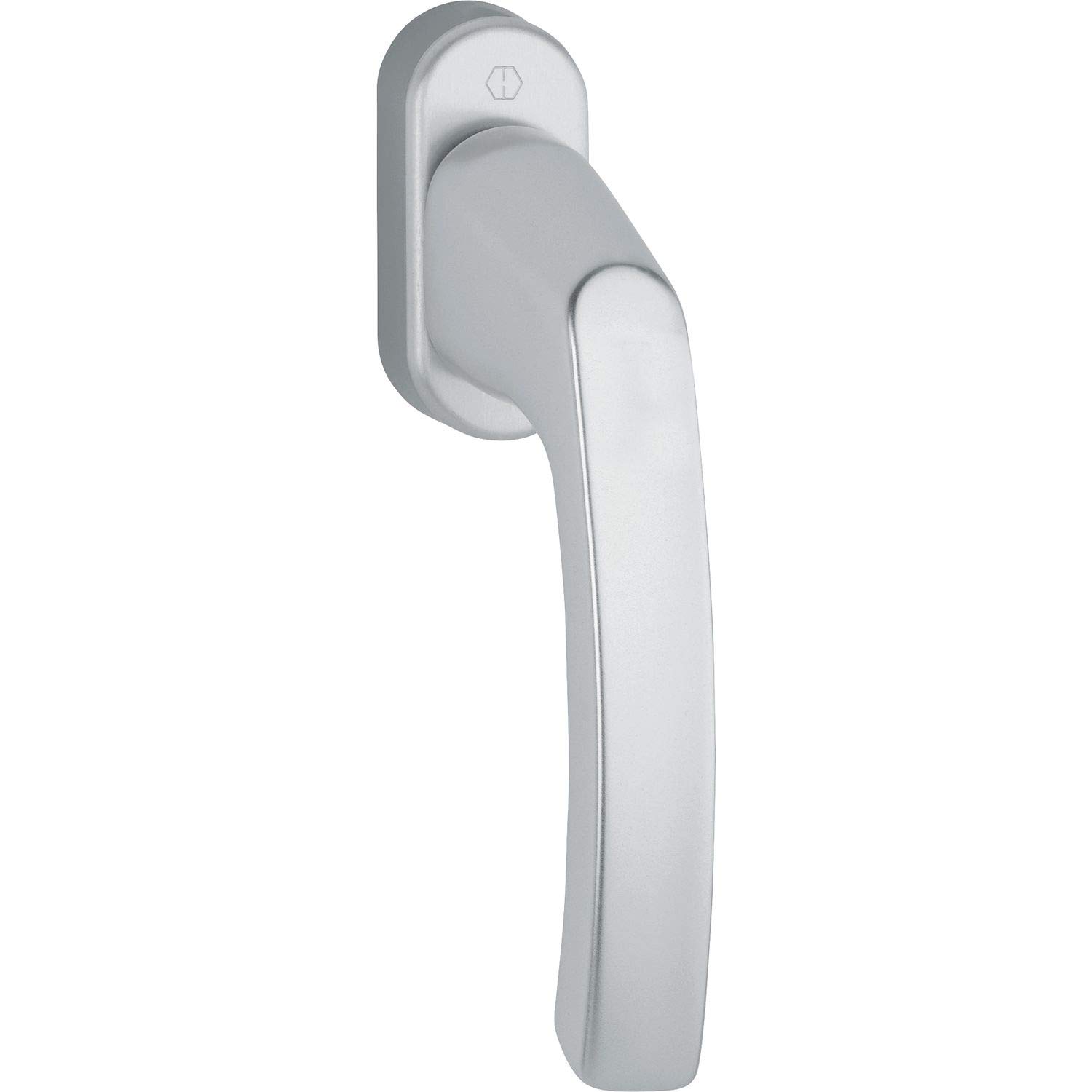 Hoppe 10774659 Window Handle LèGE Concealed Screwed 7 x 40 cm Anodised Silver