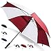 62 Inch Golf Umbrella (Red/White, 1-Pack) Sun Protection Umbrellas for Women Compact Umbrella for Travel Lightweight Umbrella Baseball Umbrella Paraguas Para Lluvia