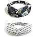KWHY 10 Pack Boho Headbands for Women Girls Criss Cross Elastic Hair Band Twisted Head Wrap