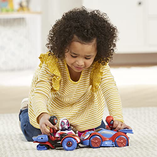 Spidey and His Amazing Friends Marvel Team Spidey Change ‘N Go Riders