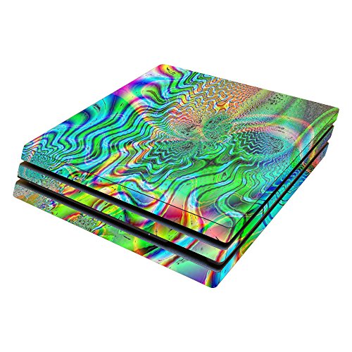 MightySkins Skin Compatible with Sony PS4 Pro Console - Psychedelic | Protectiv…