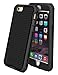 roocase iPhone 6s Plus Case - roocase [VersaTough] iPhone 6s Plus Rugged Armor Full Body Tough Case for Apple iPhone 6 Plus / 6s Plus (2015), Granite Black