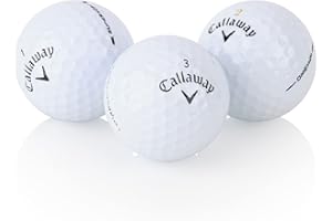 ZUSSET Callaway 50 Mix 5A/4A - 100% Recycled Golf Balls - Handpicked & Assorted Models Used Golf Balls Bag - Ready to Play - 50 Pack Used Golf Balls Bulk