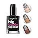Sally Hansen Treatment Big Crackle Top Coat Nail Color, Black On, 0.4 Fluid Ounce