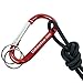Shock Cord - Marine Grade + 2 Carabiners & Knot Tying eBook.  1/8