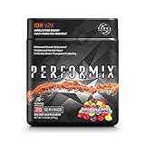 PERFORMIX ION v2X Multi-Phase PreWorkout - Unrelenting Energy, Enhanced Muscle Endurance, Clinically Dosed Transparent Labeling, 20 Servings, Rainbow Candy