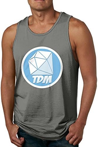 GDokk Men's The Diamond Minecart DAN TDM Tank Top/Vest/Sleeveless
