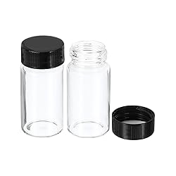 PATIKIL 20mL Reagent Media Bottle, 10 Pack Round