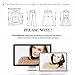 Sunfei Fashion Women Loose Blouse Ladies Casual Tops T-Shirt (M, Red)