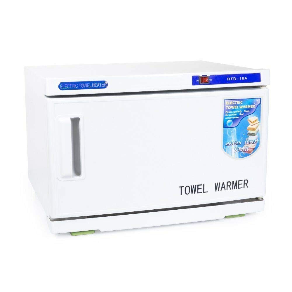 WYZworks Hot Towel Warmer Cabinet | Professional Towel Heater for Spa, Salon and Barber - White: Beauty