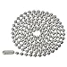 Stainless Steel Ball Chain Necklace - 3.2mm, 36