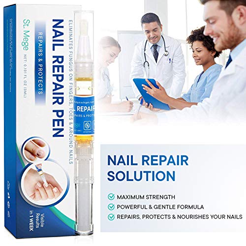 St. Mege, Fungus Stop Fungus Nail Repair Pen 4 Pens included,Natural Fungal Nail Care Solution for Fingernails and Toenails, Perfect for Strengthening Unhealthy Nails         - Thumbnail 4