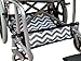 Foldable Wheelchair Under Seat Storage Bag, Wheelchair Underneath Carrier, Wheelchair Under Seat Basket, Wheelchair Bag, Wheelchair Accessories, Wheelchair Underneath Bag, Chevron Cotton Canvas