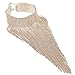 Holylove Costume Women Necklace,Chunky Necklaces for Women, Bib Collar Necks Chokers, Gargantillas De Mujer Elegantes