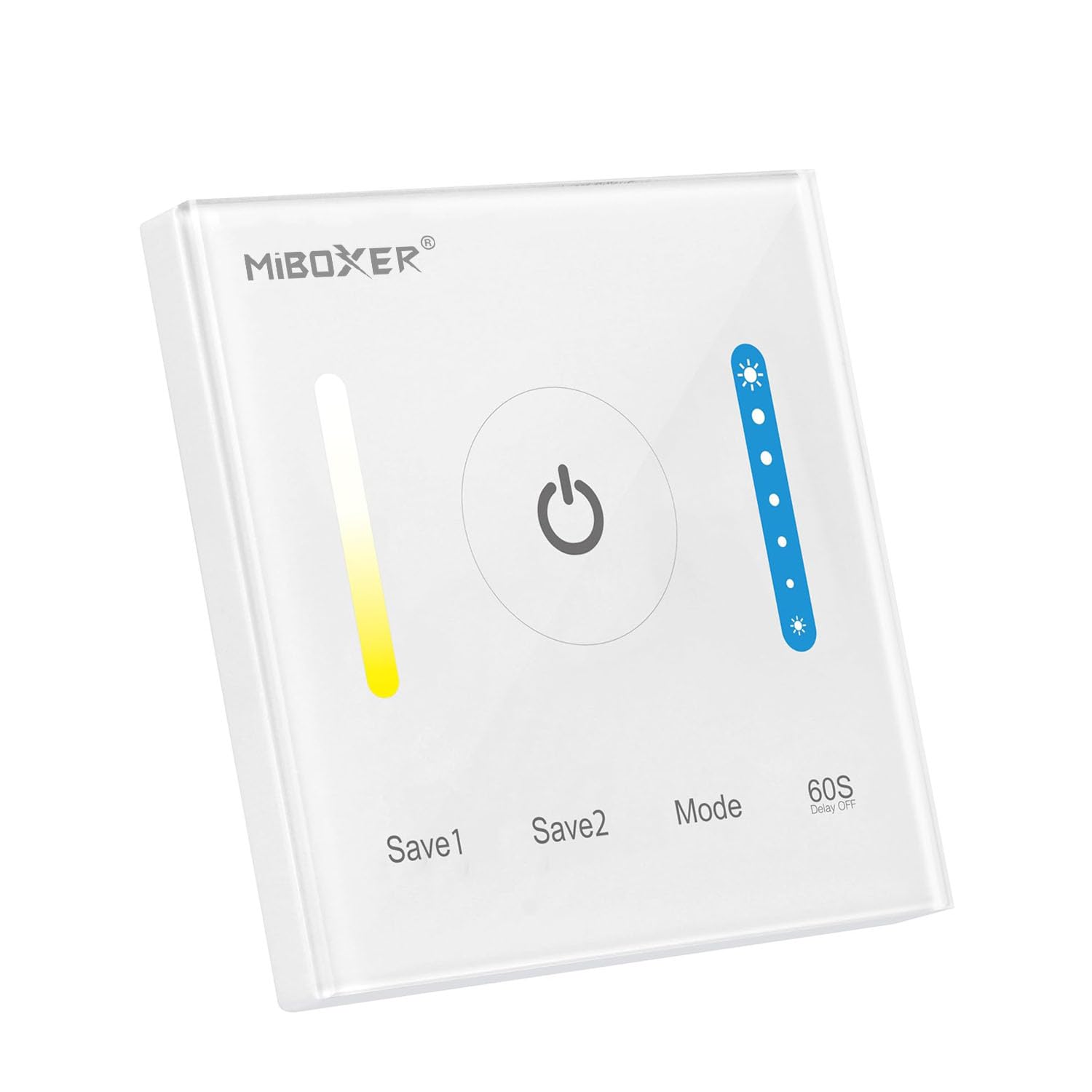 LIGHTEU, Smart panel controller P2 original Milight Panel LED Controller Touch Switch Panel DC12V 24V Brightness Color Temperature Dimmer controlling for LED strips