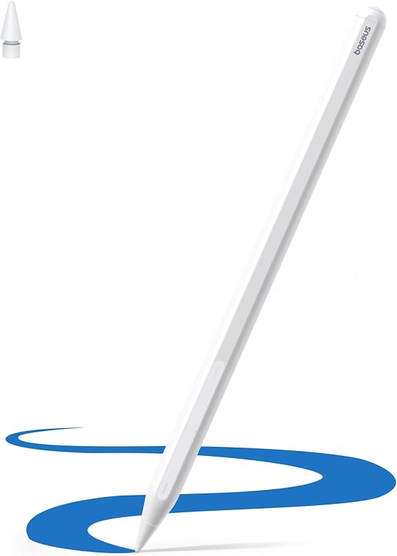 Stift für iPad 2018-2025, 17H Akkulaufzeit, Palm Rejection