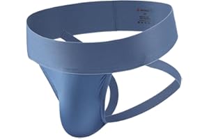 BRODDLE Men's Jockstrap Nylon Pouch 2.5 Inch Wide Band Performance Workout Daily Sports Athletic Supporters