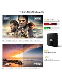 Android TV Box, 7.1 Android TV Box TX3 Mini 2 GB 16GB Amlogic s905 W Quad Core 64 bits WiFi Smart TV 4 K Caja