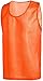 American Challenge Soccer Sports Scrimmage Training Vest Jersey for Kids, Youth and Adult (Neon Orange, 10 Pack Adult)