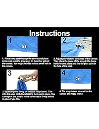 Herramienta de alicates de ajuste de broche para pinzas de metal, reparación de cubiertas de barco, lona, lonas, velas, alfombras, toldos
