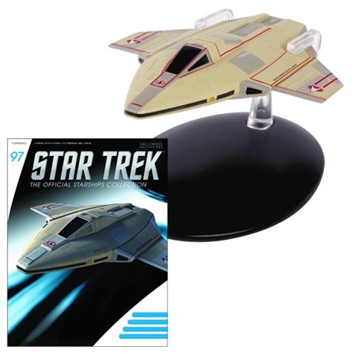 Star Trek Starfleet Academy Flight Training Craft Model with Magazine #97 by Eaglemoss