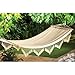 Accent Plus 57070021 Fringed Hammock, 47.25 x 106.25, Cream