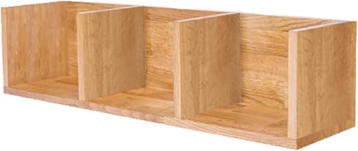 Admir Wood Floating Wall Shelf Drawer Cube Storage Shelves