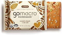 Caramel Almond + Sea Salt MacroSquare - Single Bar