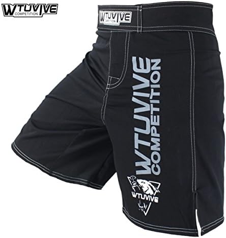 WTUVIVE MMA Men's Sports Breathable Fitness Boxing Shorts Tiger Muay Thai Boxing Clothing MMA Pants (XXXL)