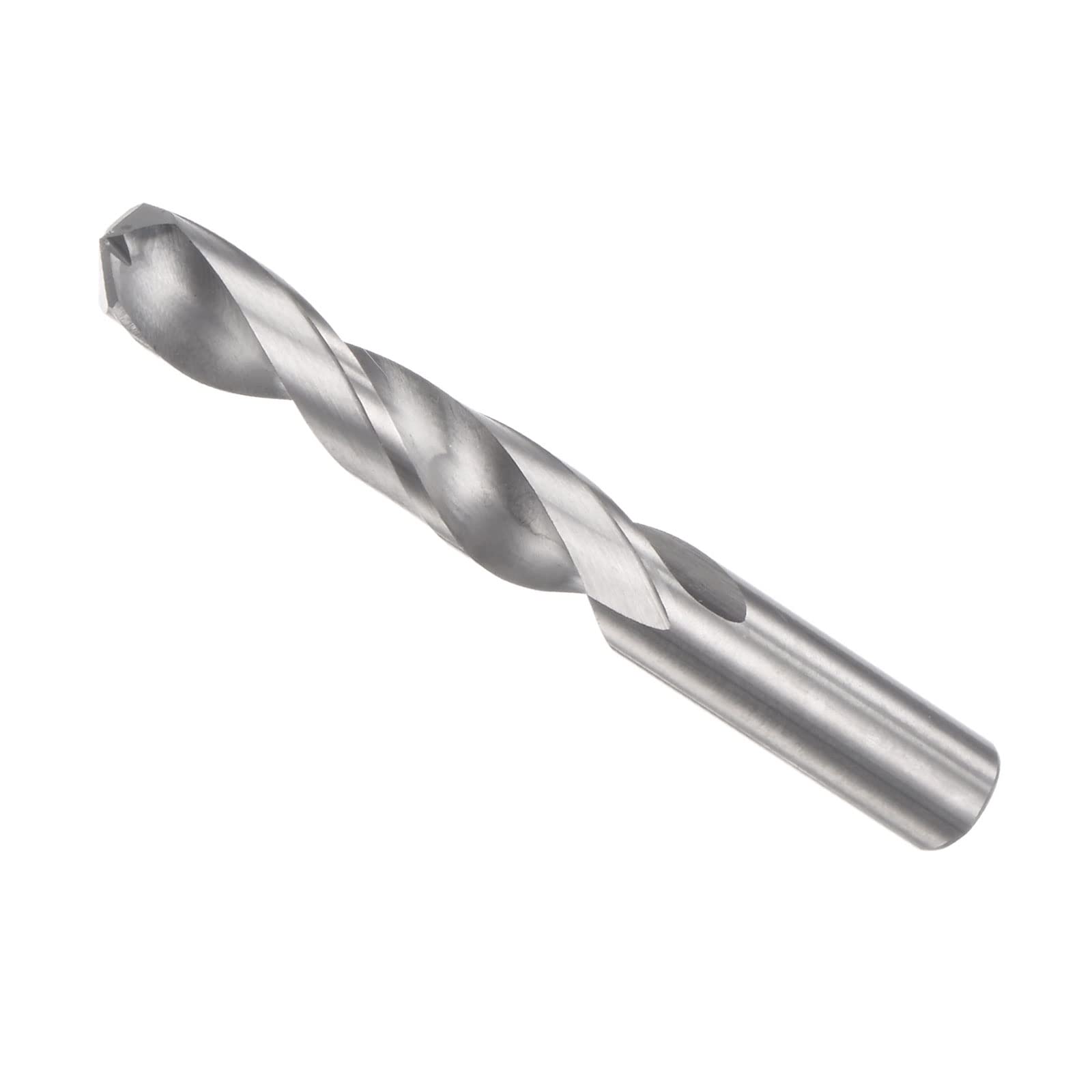 CoCud Solid Carbide Drill Bits, 6.9mm Diameter, YG6 (C2/K20) Tungsten Carbide Straight Shank Twist Drill Bits - (Applications: for Stainless Steel Alloy), 1-Piece