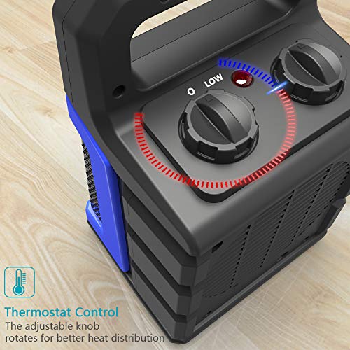 5 Portable+Adjustable+Thermostat+Electric+Protection