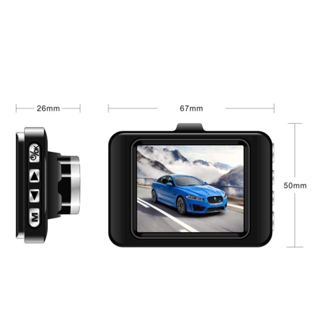 bommon HD 1080P Multi-Function Mini Driving Recorder 2.2 inch Display Screen On-Dash Video