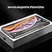 RANVOO iPhone XS Max Screen Protector 9H Tempered Glass [Shatter-Proof] HD Full Coverage [Anti-Scratch] [Anti-Fingerprint] 3D Touch 9H Glass Film for Apple iPhone XS Max