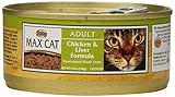 NUTRO MAX CAT Adult Chicken and Liver Formula Canned Cat Food (Pack of 24)