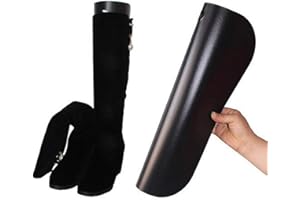 2Pairs Plastic Boot Shapers Former Inserts Sheets Tall Boot Support Easy Glide Boot Holder Stand-Up Tree Adjustable Size Cut