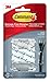 Command Cord Clips, 2 clips, 3 strips, Decorate Damage-Free (17303CLR-ES), Clear