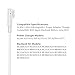 Macbook Air Charger, 45W Magsafe L-Tip Power Adapter Charger replacement for MacBook Air 11/13 inch (White)