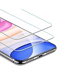 ESR Screen Protector Compatible for iPhone 11, iPhone XR [2 Pack] [Easy Installation Frame] [Case Friendly], Premium Tempered Glass Screen Protector for iPhone 6.1 Inch (2019)