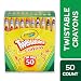 Crayola Twistables Crayons Coloring Set, Age 3+ - 50 Count primary
