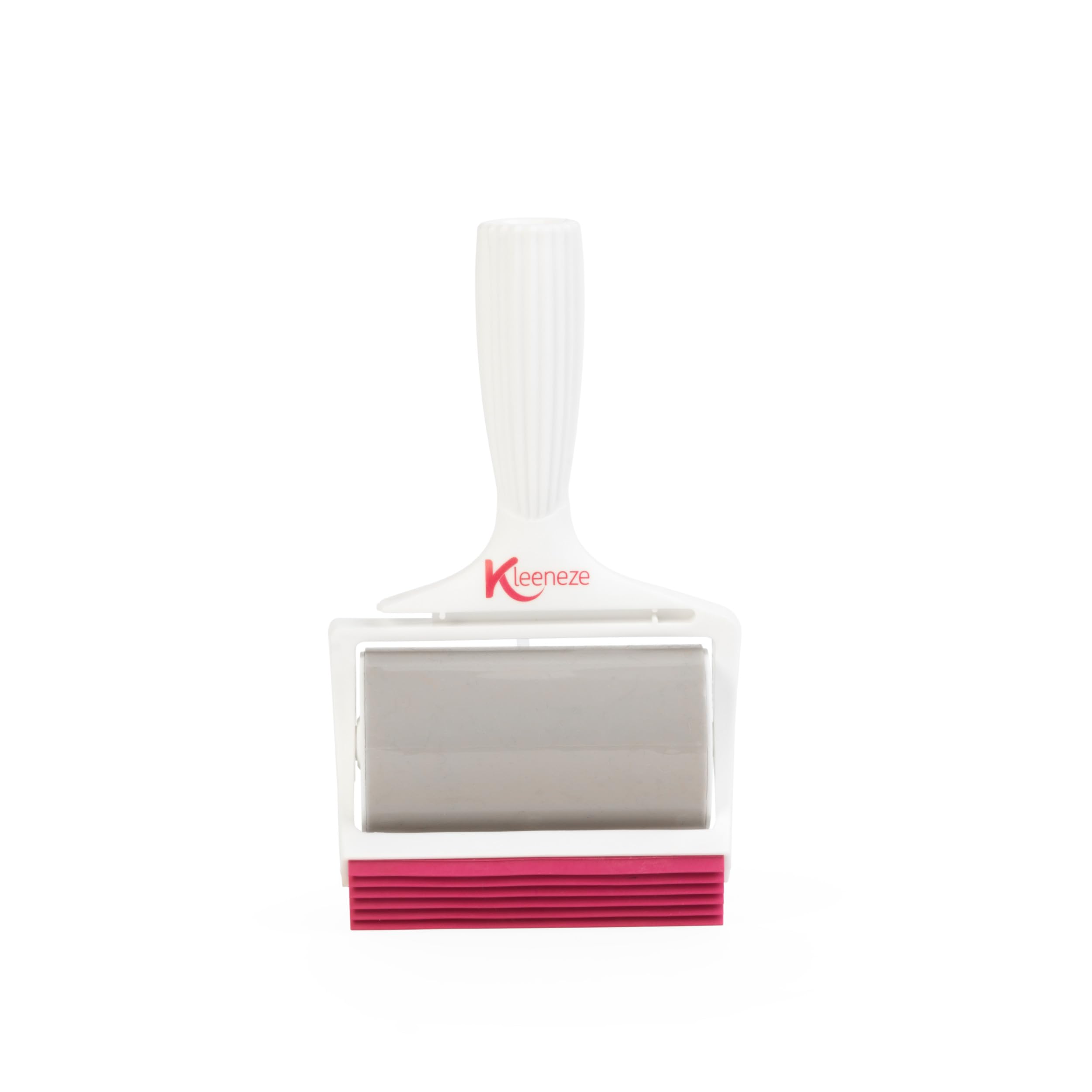 Kleeneze Gel Lint Roller, Washable Pet Hair Remover, Ideal for Dog and Cat Fur, Fluff, Fuzz, Reusable, Built-in Squeegee, Handheld, Perfect for Removing Hair from Clothing and Upholstery