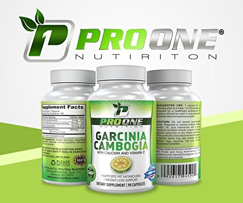 Pure Garcinia Cambogia Extract - Natural HCA - Best Weight Loss Supplement - Healthy Digestive System - Natural Appetite Suppressant MADE IN THE USA! 100% Moneyback Guarantee 90 count