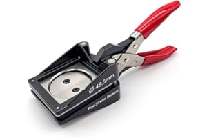 ChiButtons Pro Badge Machine Handling Paper Cutter Round 37MM Metric System