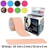 Beige Kinsology Therapist Choice Tapes Rolls | kinesio-tape kinesiotape lypmphatic flow upper extremity tennis golfers pediatric rehabilitation hemiplegia sciatica lymphoedema mastectomy skin medical