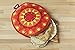 IMUSA USA MEXI-10007 Sunburst Cloth Tortilla Warmer 12-Inch, Yellow/Red/Orange